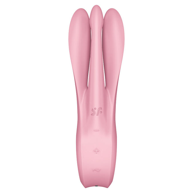 SATISFYER - THREESOME 1 VIBRATOR ROZE