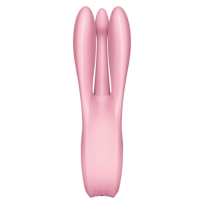 SATISFYER - THREESOME 1 VIBRATOR ROZE