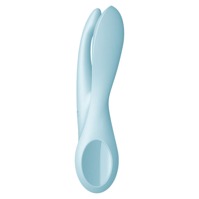 SATISFYER - THREESOME 1 VIBRATOR BLAUW