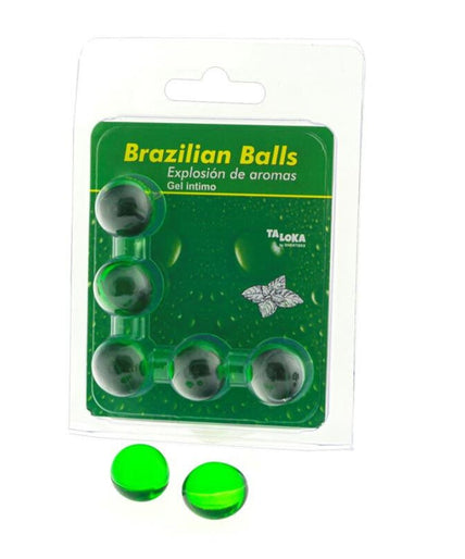 TALOKA - 5 BRAZILIAANSE BALLEN MUNT INTIEME GEL
