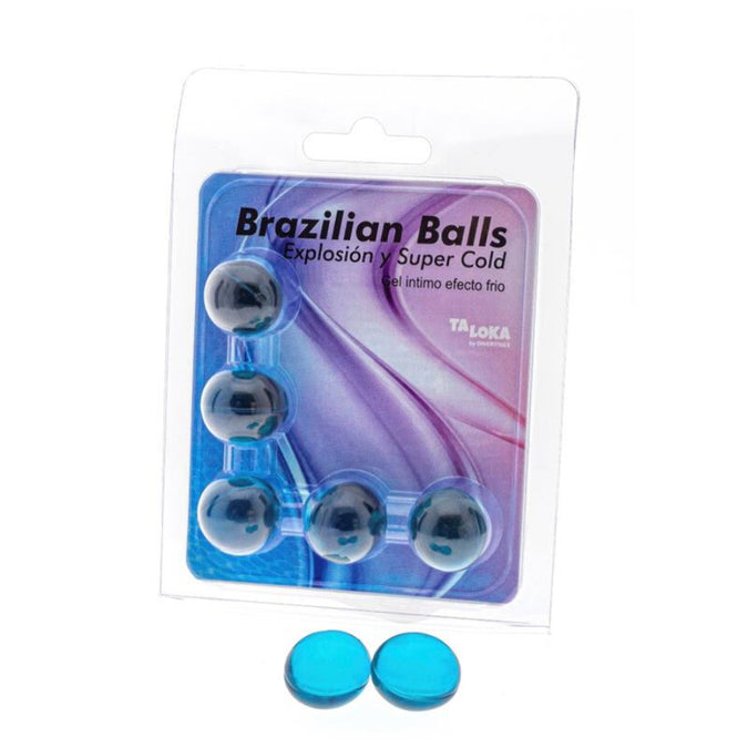 Taloka – 5 Brazilian Balls Cold Effect Exciting Gel