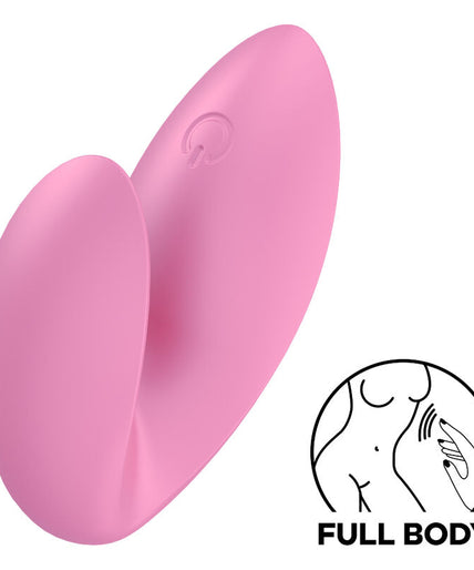 SATISFYER - LOVE RIOT FINGER VIBRATOR PINK