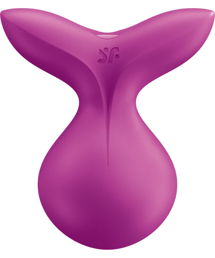 SATISFYER - VIVA LA VULVA 3 LAY-ON VIBRATOR VIOLET