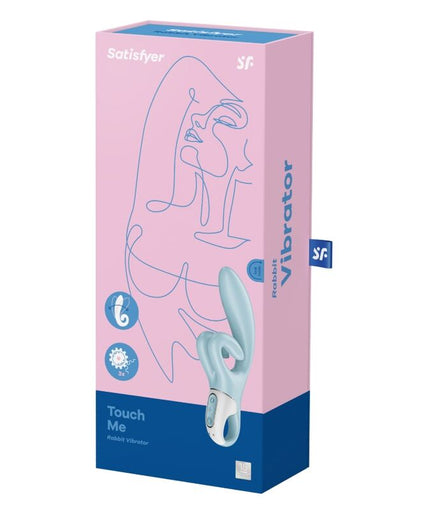 SATISFYER - TOUCH ME RABBIT VIBRATION BLUE
