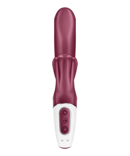 SATISFYER - LOVE ME RABBIT VIBRATION RED