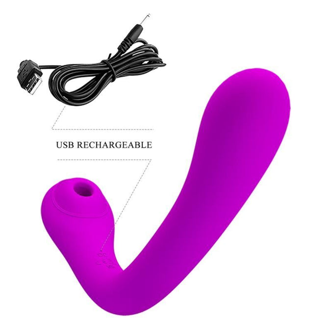 PRETTY LOVE - ALEX LILAC VIBRATOR EN KLITORALE ZUIGNAP
