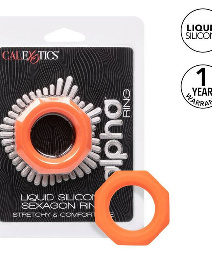 CALEXOTICS - ALPHA SEXAGON RING ORANGE