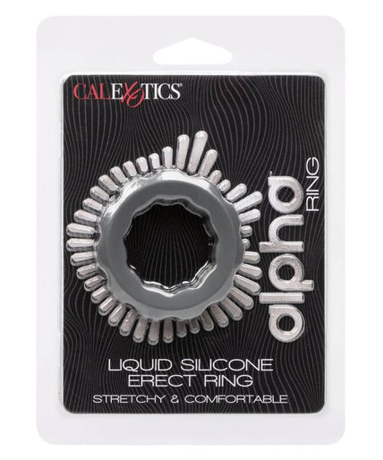 CALEXOTICS - ALPHA ERECT RING GREY