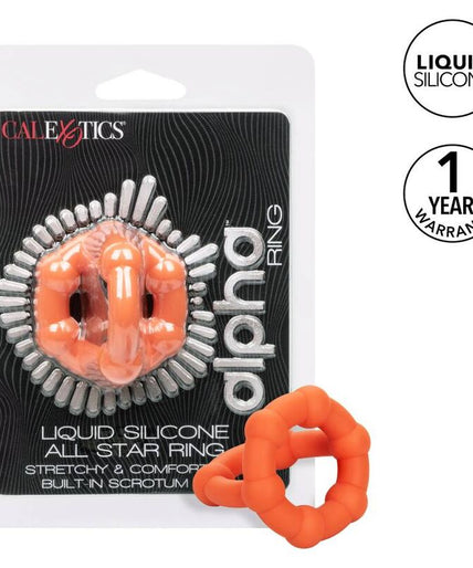 CALEXOTICS - ALPHA ALL STAR RING ORANGE
