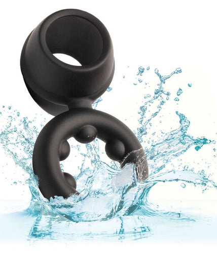 CALEXOTICS - ALPHA DUAL MAGNUM RING BLACK