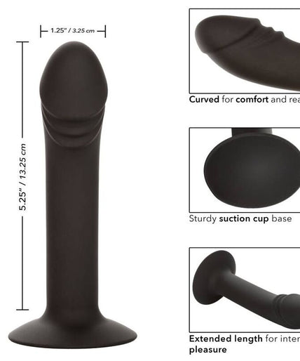 CalExotics – Silicone Curved Anal Stud with Suction Cup