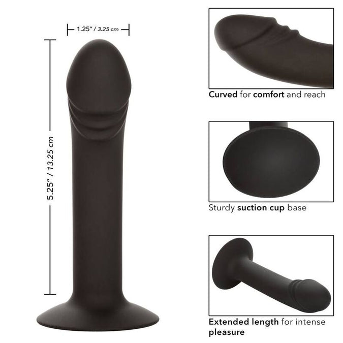 CalExotics – Silicone Curved Anal Stud with Suction Cup