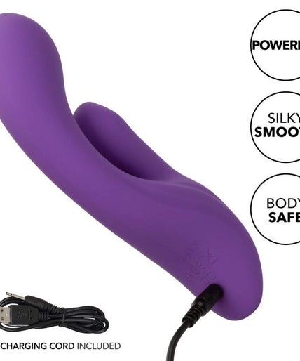 CALEXOTICS - STELLA DUAL PLEASER VIOLET