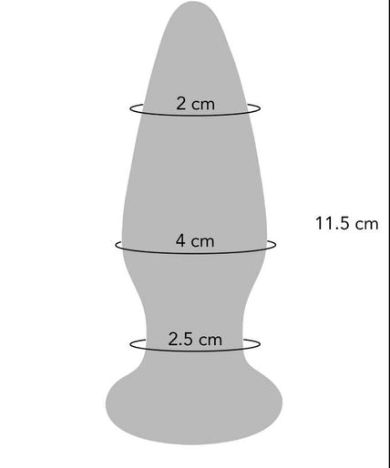 TOYJOY - THE SHINING VIBRATING GLAS BUTTPLUG