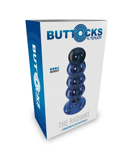 TOYJOY - BUTTOCKS THE RADIANT GLASS BUTTPLUG