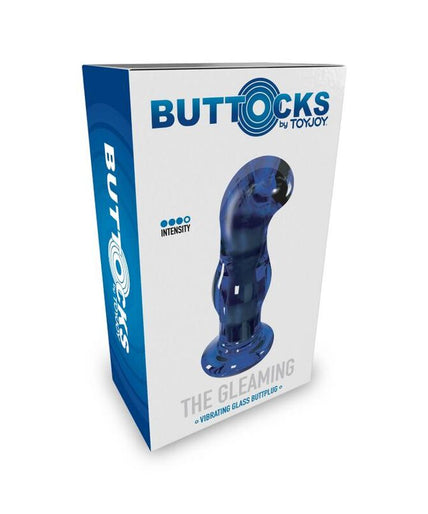 ToyJoy – The Gleaming Vibrating Glass Butt Plug