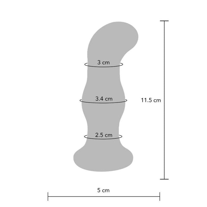 ToyJoy – The Gleaming Vibrating Glass Butt Plug