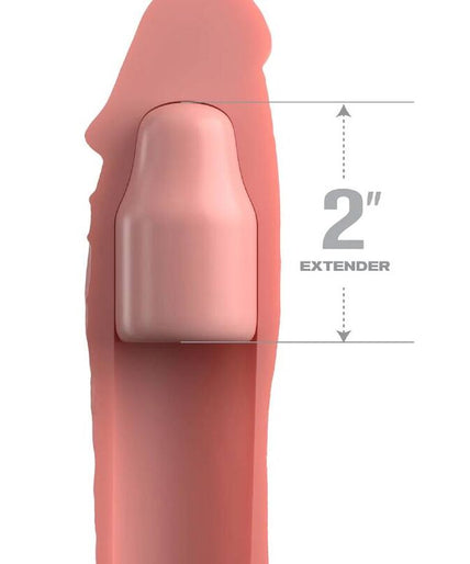 FANTASY X-TENSIONS - PIPEDREAMS EXTENSION MET BANDJE 15,24 CM HUIDSKLEUR