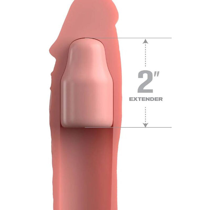 FANTASY X-TENSIONS - PIPEDREAMS EXTENSION MET BANDJE 15,24 CM HUIDSKLEUR