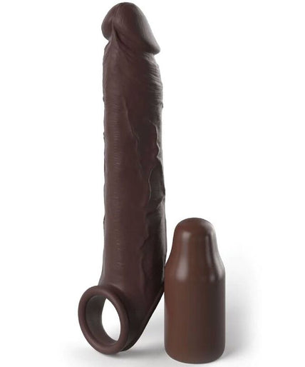 FANTASY X-TENSIONS - PIPEDREAMS EXTENSION MET BAND 17,78 CM BRUIN