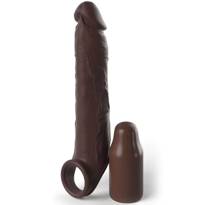 FANTASY X-TENSIONS - PIPEDREAMS EXTENSION MET BAND 17,78 CM BRUIN