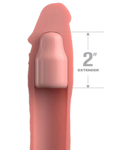 FANTASY X- TENSIONS - PIPEDREAMS SLEEVE 20,32 CM + 5,00 CM INCH PLUG SKIN