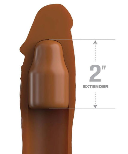 FANTASY X-TENSIONS - PIPEDREAMS SLEEVE 20,32 CM + 5,00 CM PLUG CARAMEL