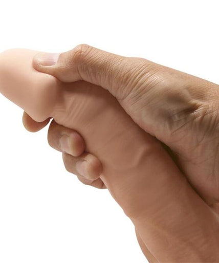 BAILE - MOOIE ONTMOETING BAHAMUT FLEXIBELE REALISTISCHE DILDO 21,8 CM NATUURLIJK