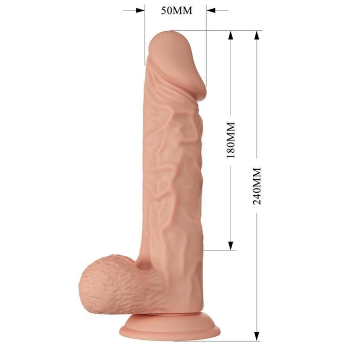 Baile – Beautiful Encounter Buraq Flexible Realistic Dildo Natural 24 cm