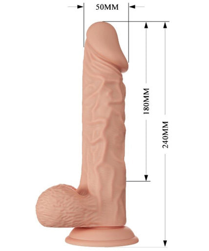 BAILE - BEAUTIFUL ENCOUNTER BURAQ VIBRATION 24 CM NATUREL