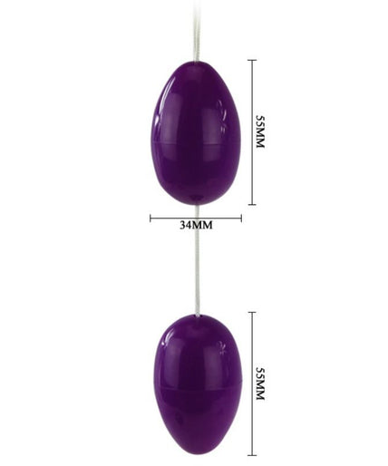 BAILE - TWINS BALLS PINK ANAL BALLS