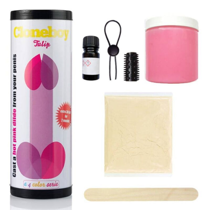 CLONEBOY - DILDO TULIP INTENSE ROZE