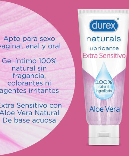 DUREX - NATURALS EXTRA SENSITIVE LUBRICANT 100 ML