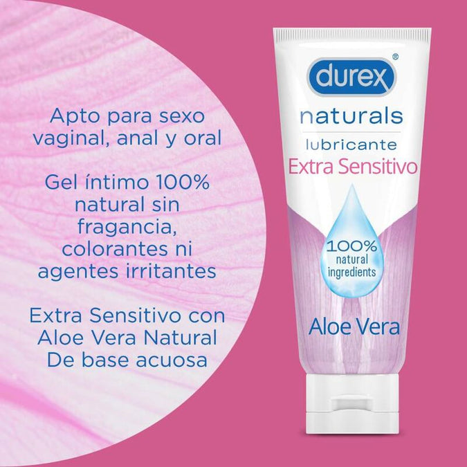 Durex – Naturals Extra Sensitive Lubricant 100 Ml
