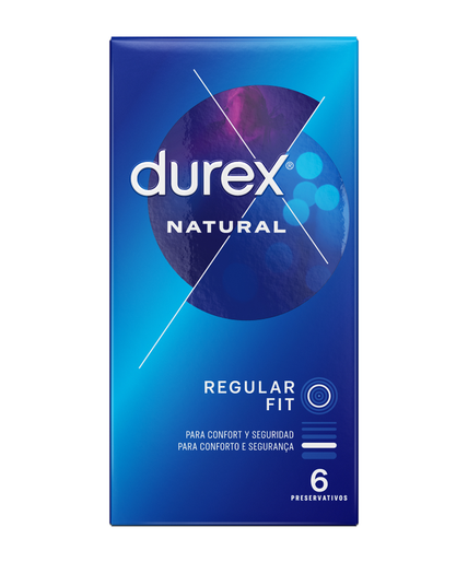 DUREX - NATURAL CLASSIC 6 UNITS