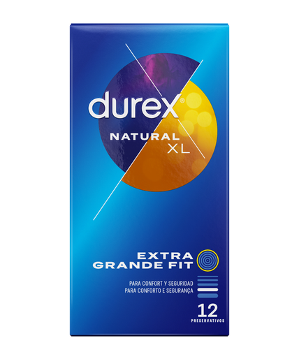 DUREX - NATURAL XL 12 UNITS