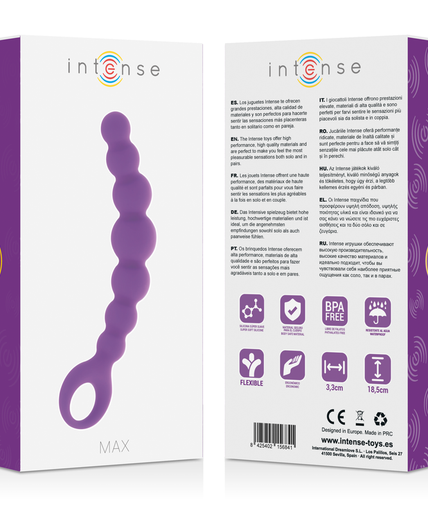 INTENSE - ANAL BEADS MAX LILAC