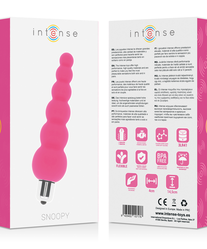 INTENSE - SNOOPY 7 SPEEDS SILICONE INTENSE - PINK