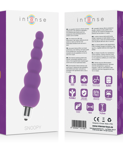 Intense – Snoopy 7 Speeds Silicone Lilac