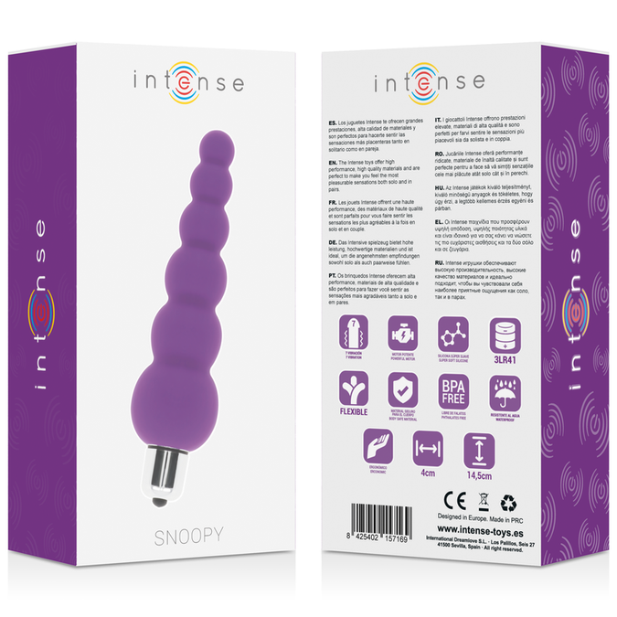 Intense – Snoopy 7 Speeds Silicone Lilac