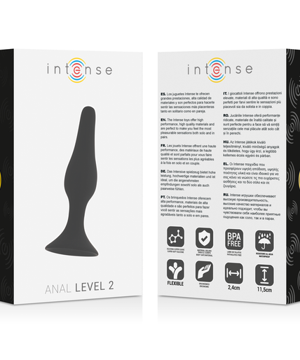 INTENSE - ANAL LEVEL 2 11.5CM BLACK