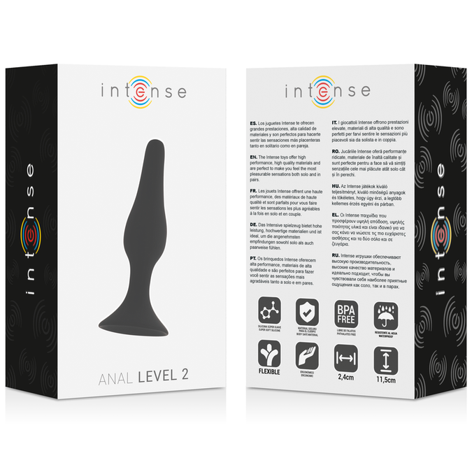 Intense – Anal Level 2 11.5cm Black