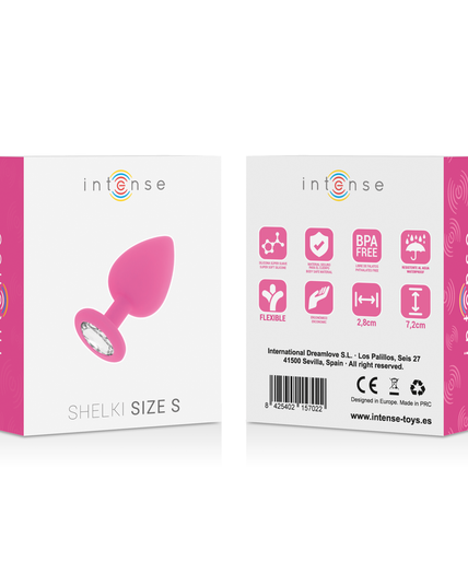 INTENSE - SHELKI S PLUG ANAL FUCHSIA