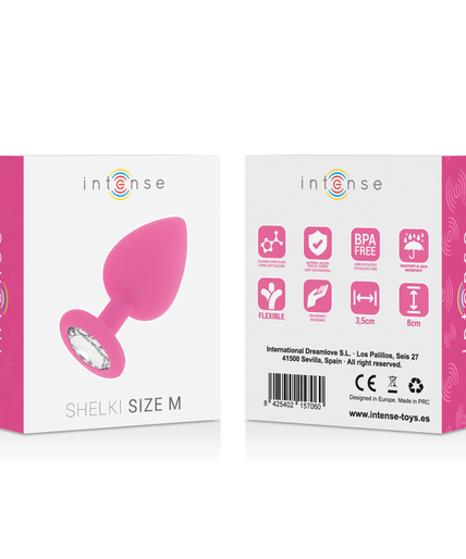 INTENSE - SHELKI M ANAL PLUG FUCHSIA