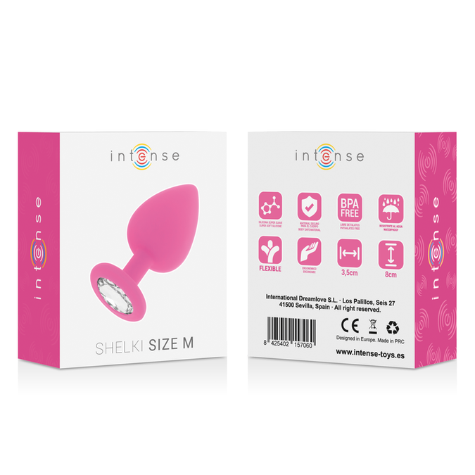 Intense – Shelki M anale plug fuchsia