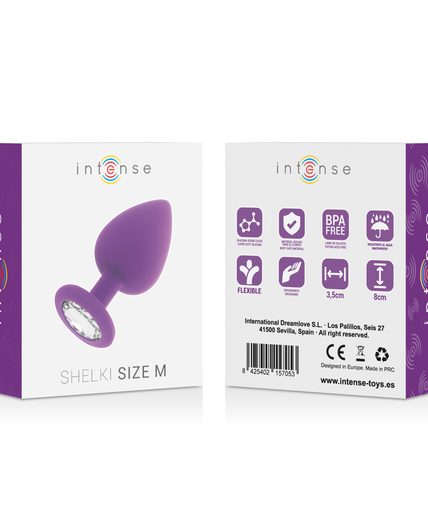INTENSE - SHELKI M ANAL PLUG LILAC