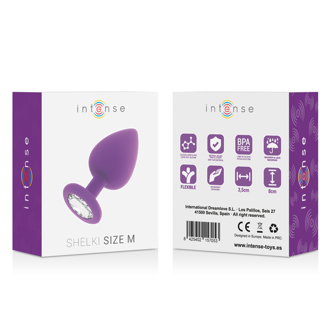 Intense – Shelki M Anal Plug Lilac