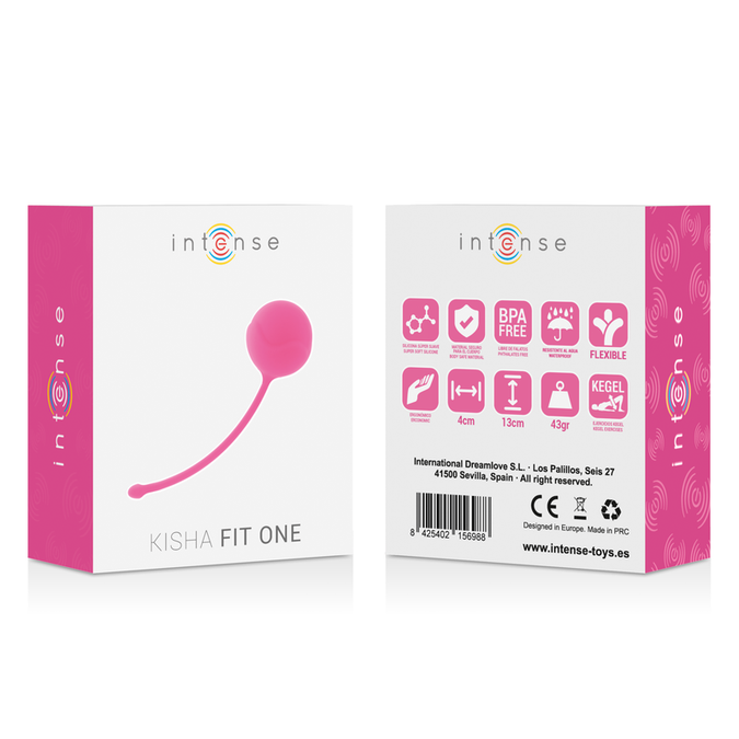 Intense – Kisha Fit One siliconen Kegel Fuchsia