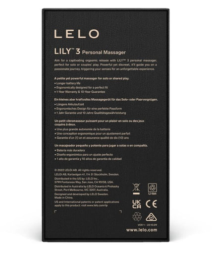 LELO – LILY 3 Personal Massager – Aqua Green