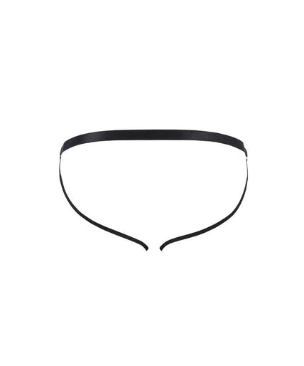 PASSION - 034 SLIP OPEN LUKE BLACK L/XL